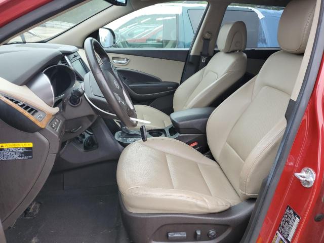  HYUNDAI SANTA FE 2016 Czerwony