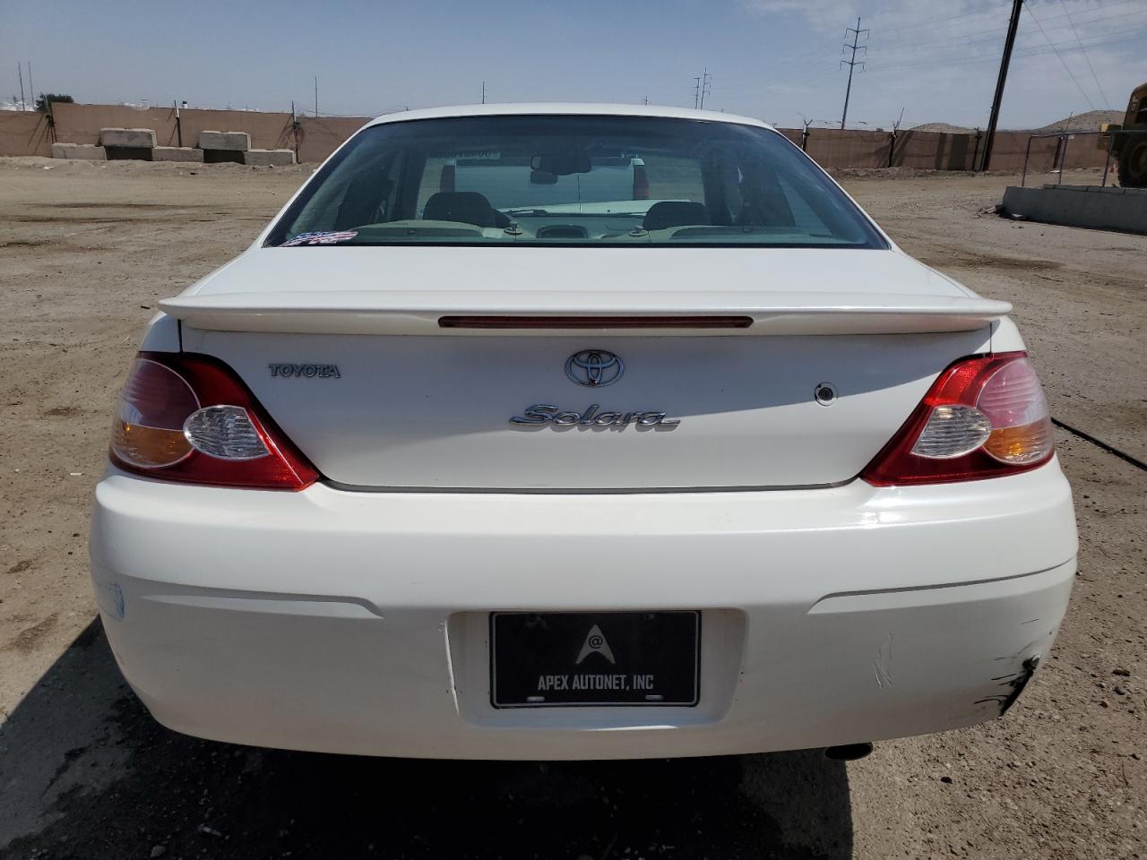 2002 Toyota Camry Solara Se VIN: 2T1CF28P82C601593 Lot: 60487005