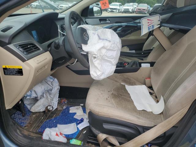  HYUNDAI SONATA 2016 Blue