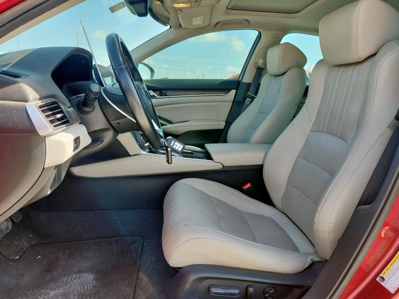  HONDA ACCORD 2020 Czerwony
