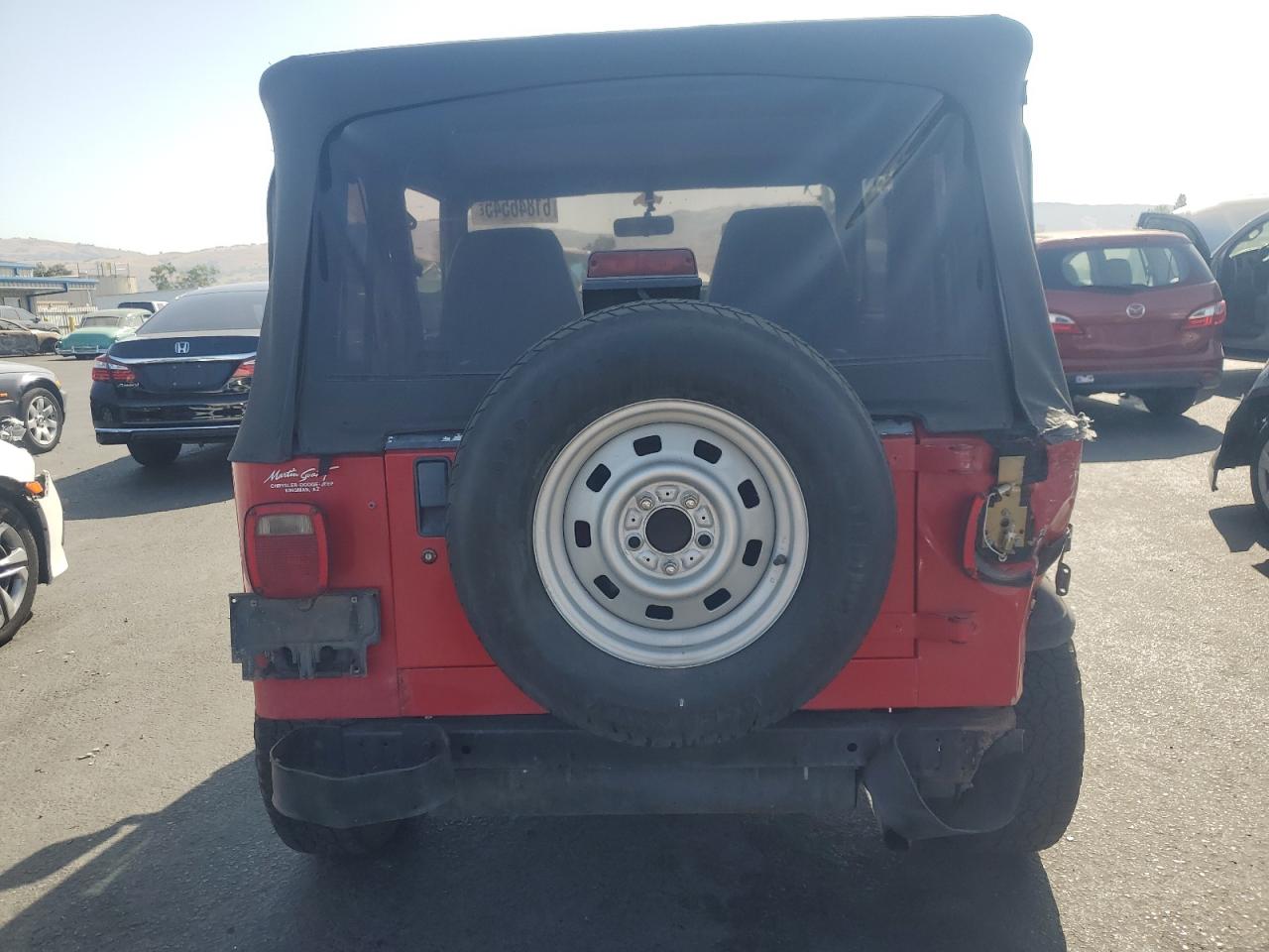 1995 Jeep Wrangler / Yj S VIN: 1J4FY19P1SP221605 Lot: 61846545