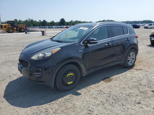  KIA SPORTAGE 2018 Черный