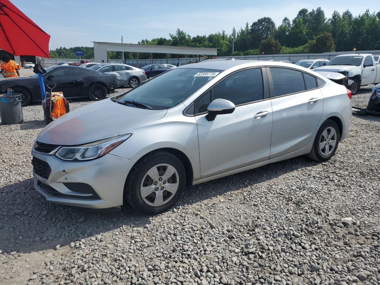 CHEVROLET CRUZE 2017 1G1BC5SM7H7272456