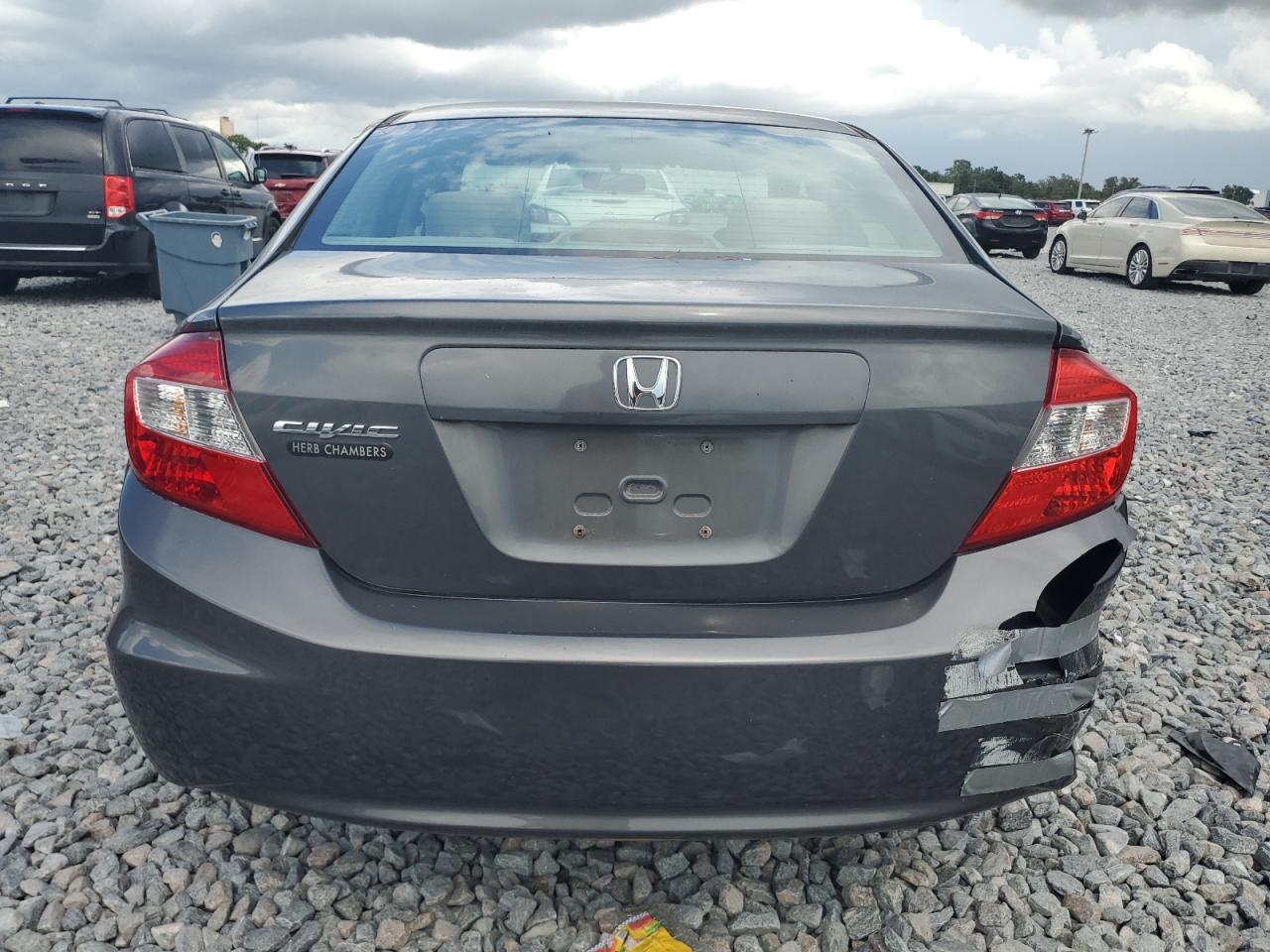 2012 Honda Civic Lx VIN: 2HGFB2F56CH558116 Lot: 62481785