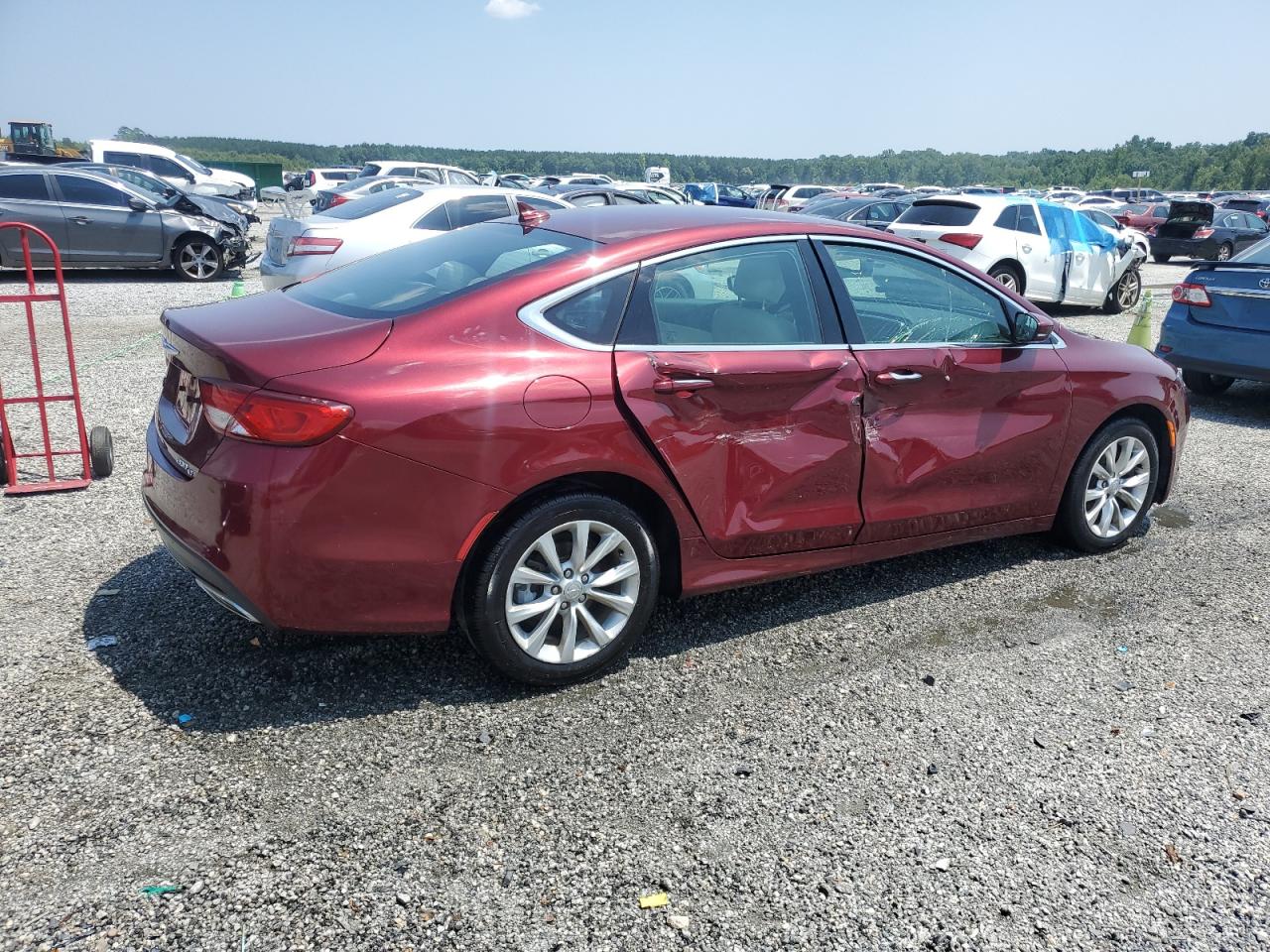 CHRYSLER 200 2015 VIN 1C3CCCCG6FN728016 zdjęcie 3