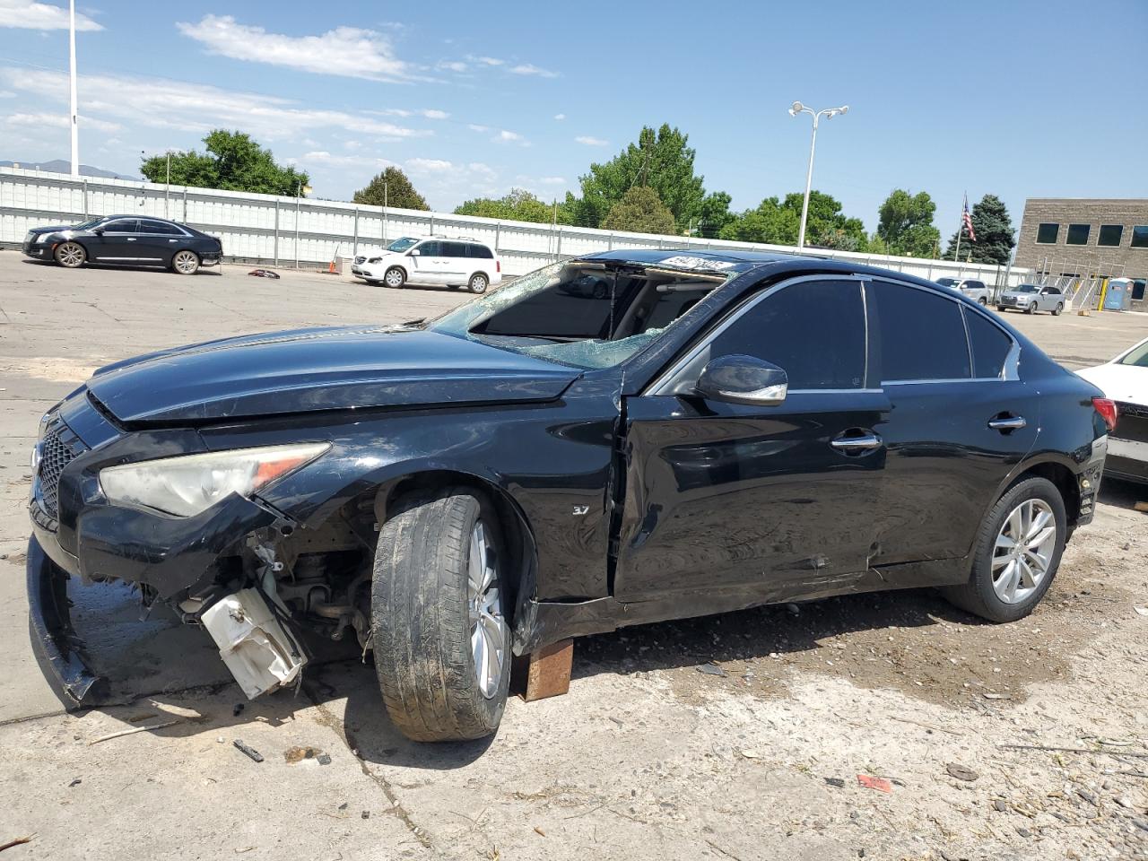 2014 Infiniti Q50 Base VIN: JN1BV7AR1EM695592 Lot: 59426805