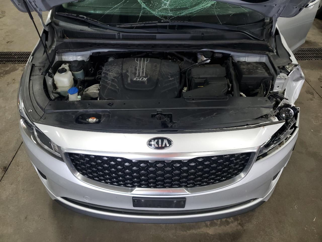 2017 Kia Sedona Lx VIN: KNDMB5C14H6219114 Lot: 61923145