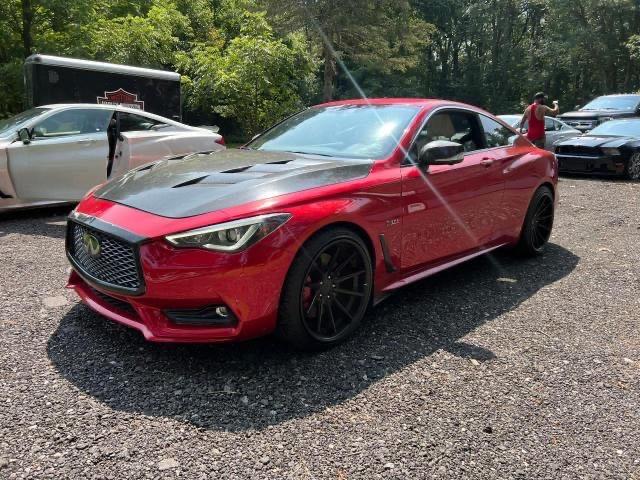  INFINITI Q60 2017 Czerwony