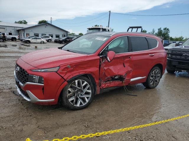  HYUNDAI SANTA FE 2023 Бургунди