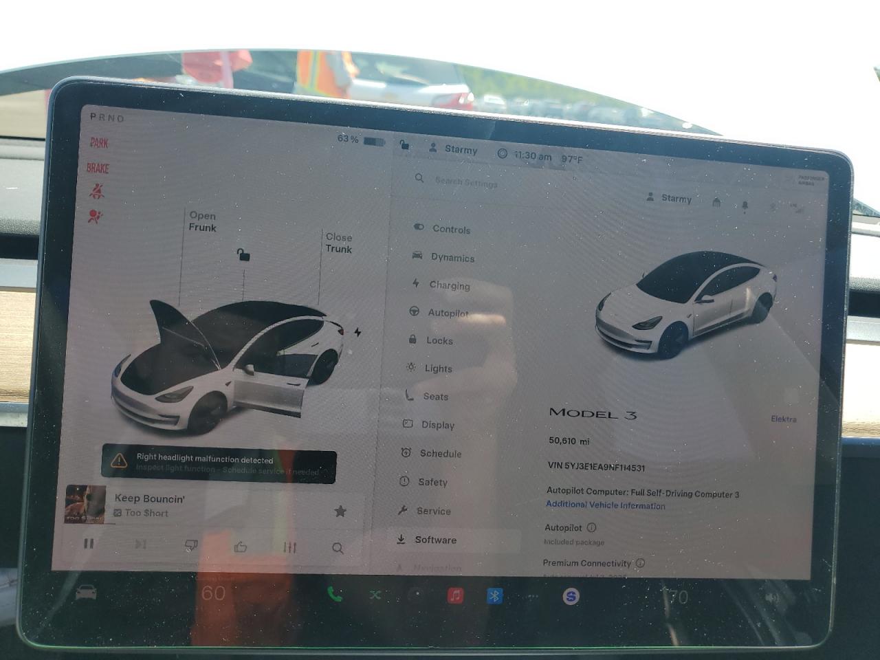2022 Tesla Model 3 VIN: 5YJ3E1EA9NF114531 Lot: 62323505