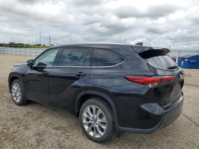  TOYOTA HIGHLANDER 2022 Czarny