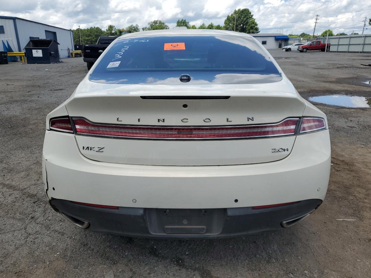 2013 Lincoln Mkz Hybrid VIN: 3LN6L2LU8DR815527 Lot: 62343715