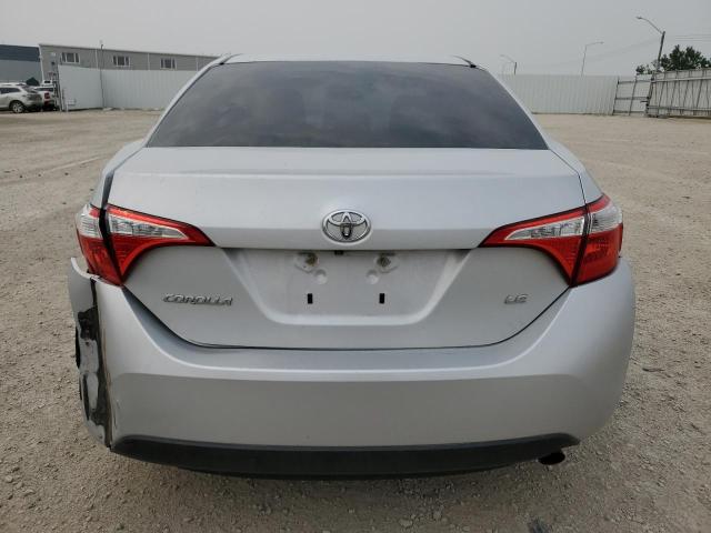  TOYOTA COROLLA 2015 Srebrny