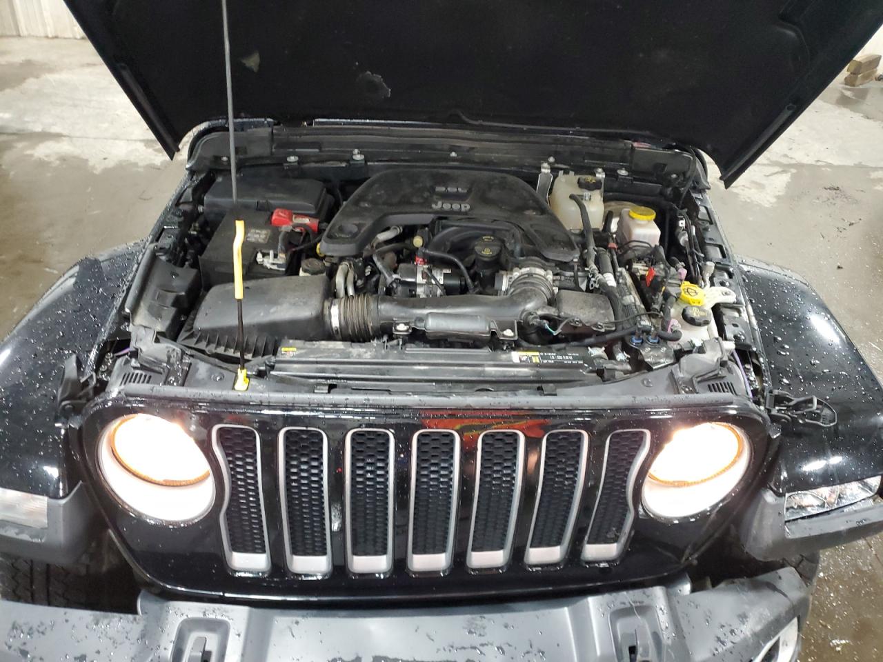 2020 Jeep Wrangler Unlimited Sahara VIN: 1C4HJXEG2LW329766 Lot: 61652035