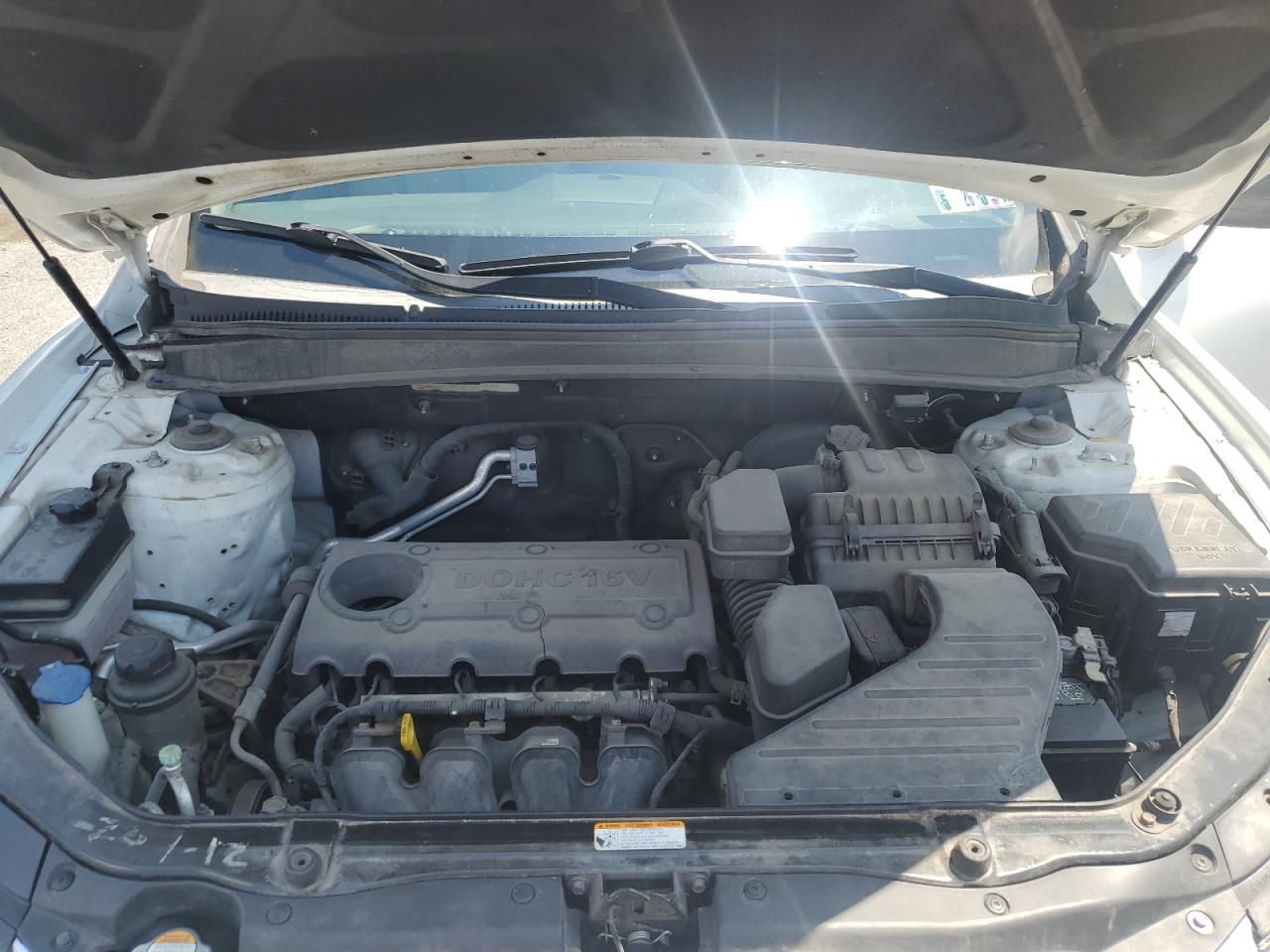 HYUNDAI SANTA FE 2010 VIN 5NMSGDAB5AH381230 zdjęcie 12