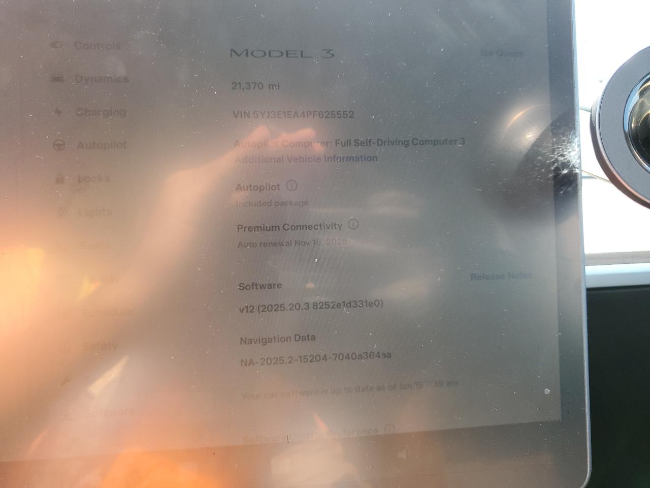 2023 Tesla Model 3 VIN: 5YJ3E1EA4PF625552 Lot: 62729895