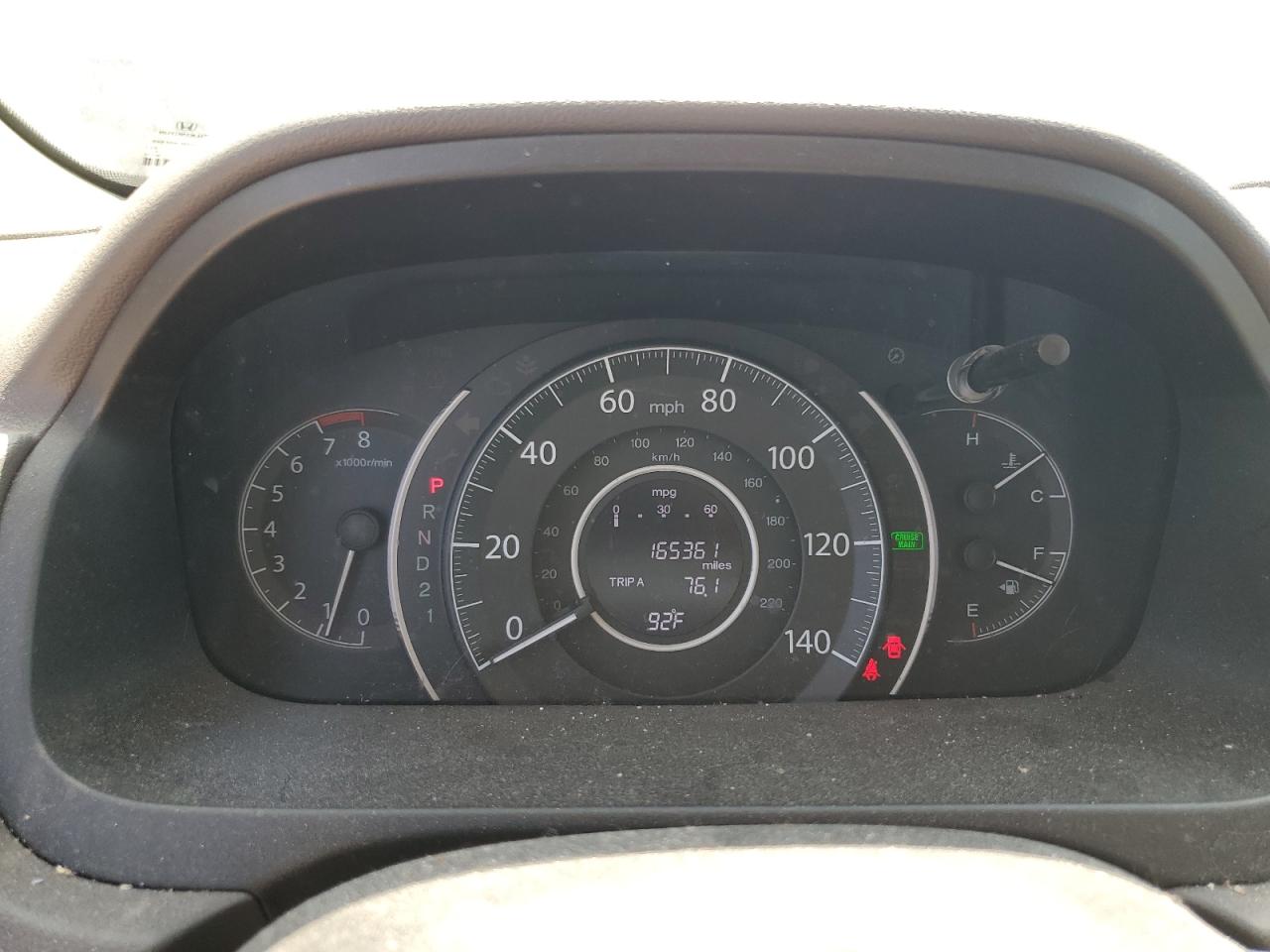 HONDA CRV 2013 VIN 5J6RM3H7XDL034962 zdjęcie 9