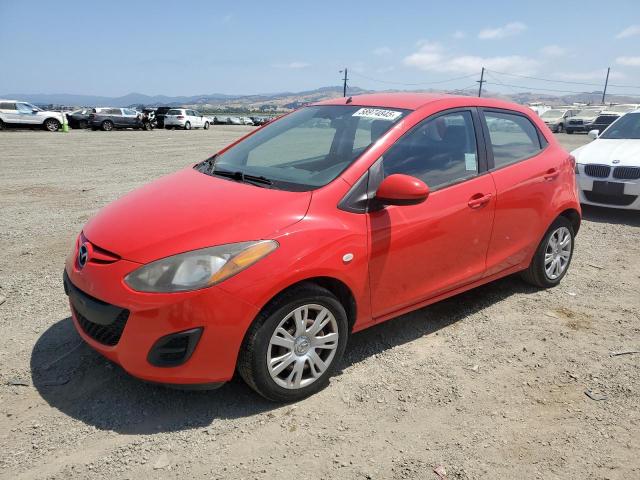  MAZDA 2 2013 Czerwony