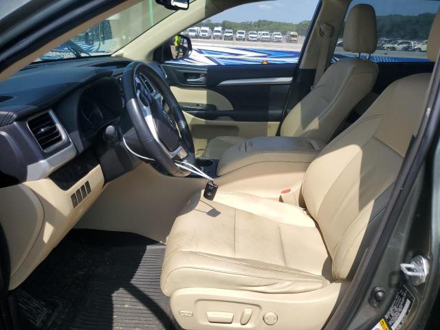  TOYOTA HIGHLANDER 2015 Green