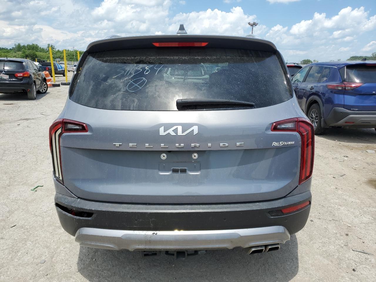 2022 Kia Telluride Sx VIN: 5XYP54HC6NG311584 Lot: 62768075