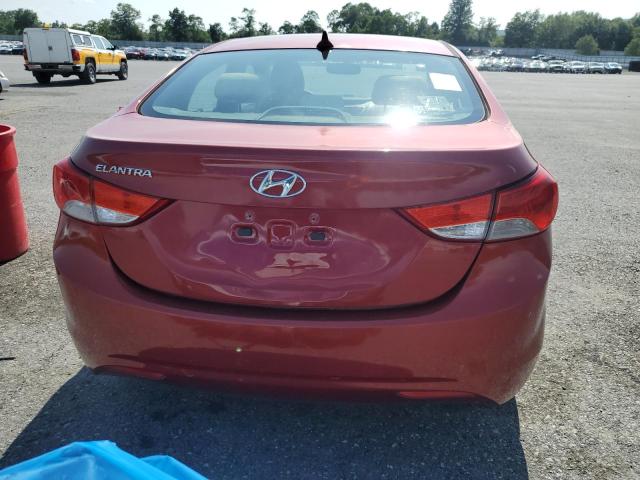 Sedans HYUNDAI ELANTRA 2012 Burgundy