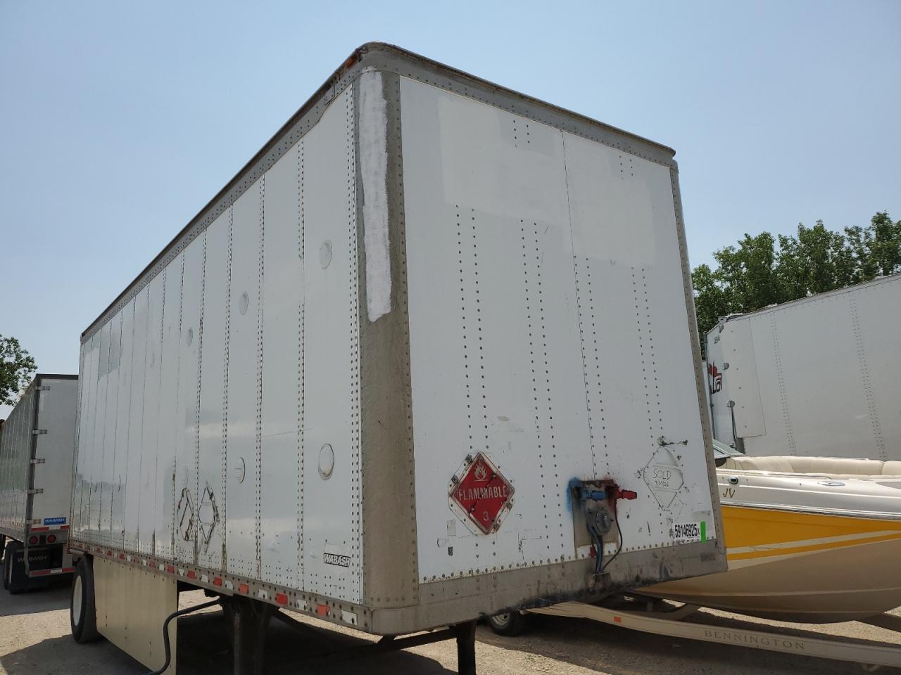 2004 Wabash Dry Van Trailer للبيع في Des Moines، IA - Normal Wear