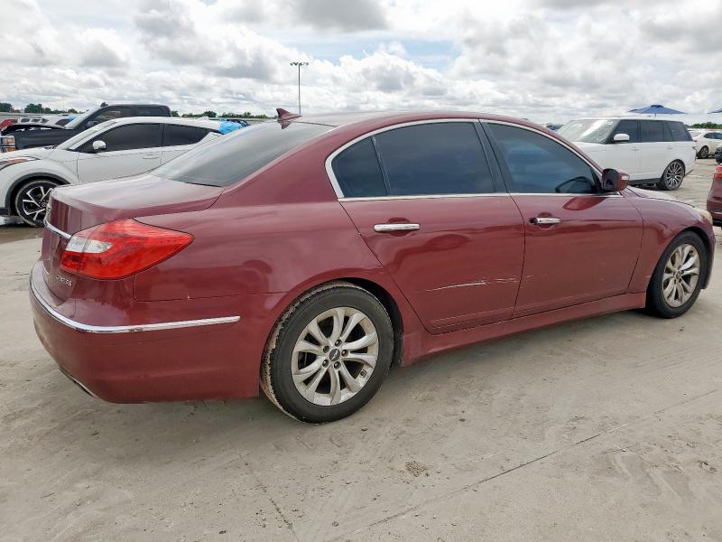  HYUNDAI GENESIS 2012 Burgundy