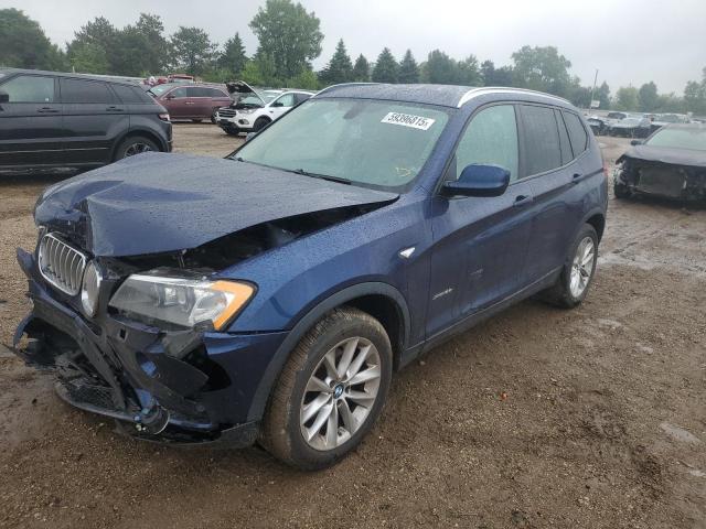  BMW X3 2014 Синій