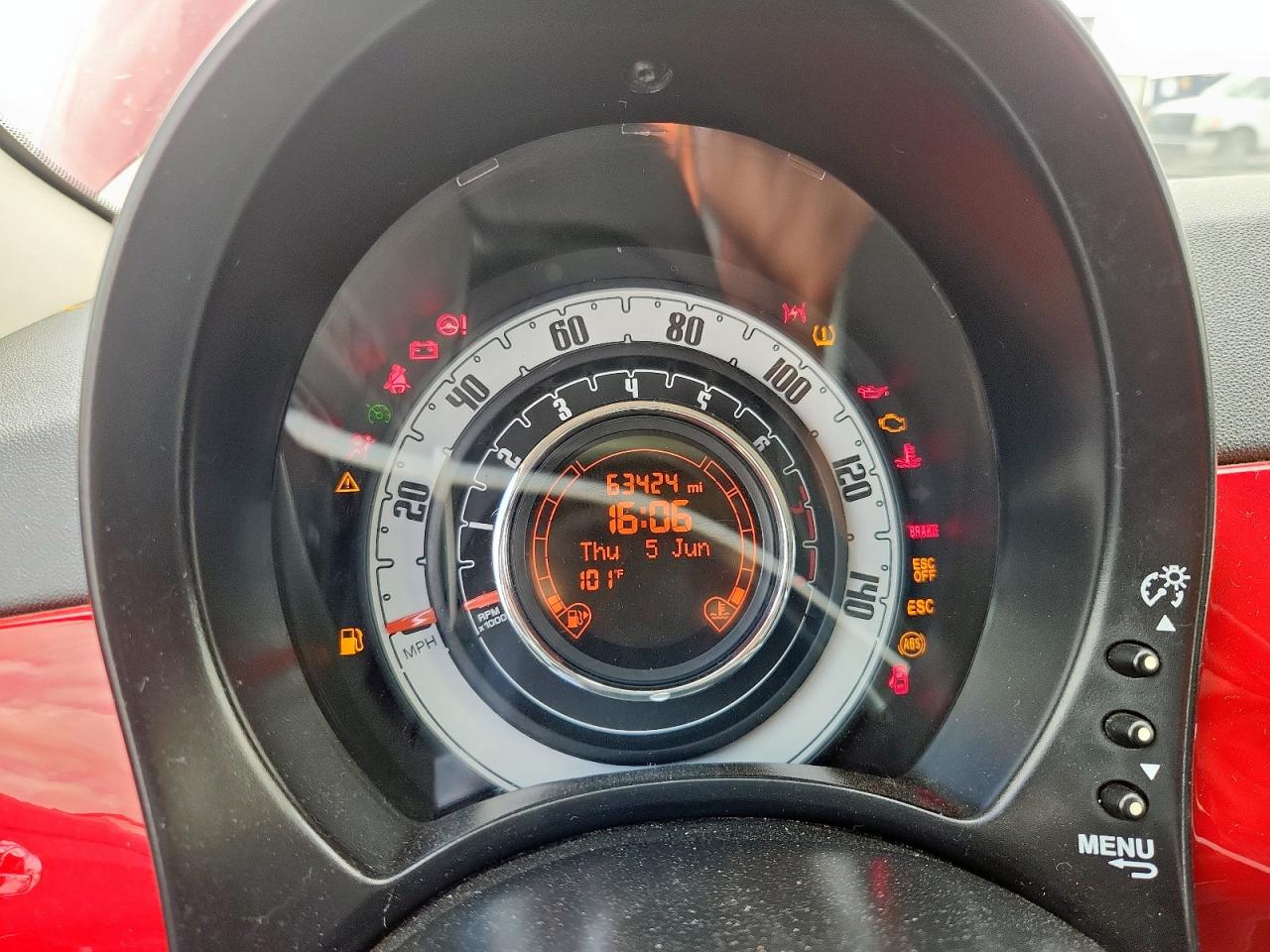 2015 Fiat 500 Pop VIN: 3C3FFAR8FT581839 Lot: 59895855