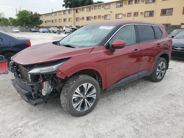  NISSAN ROGUE 2021 Красный
