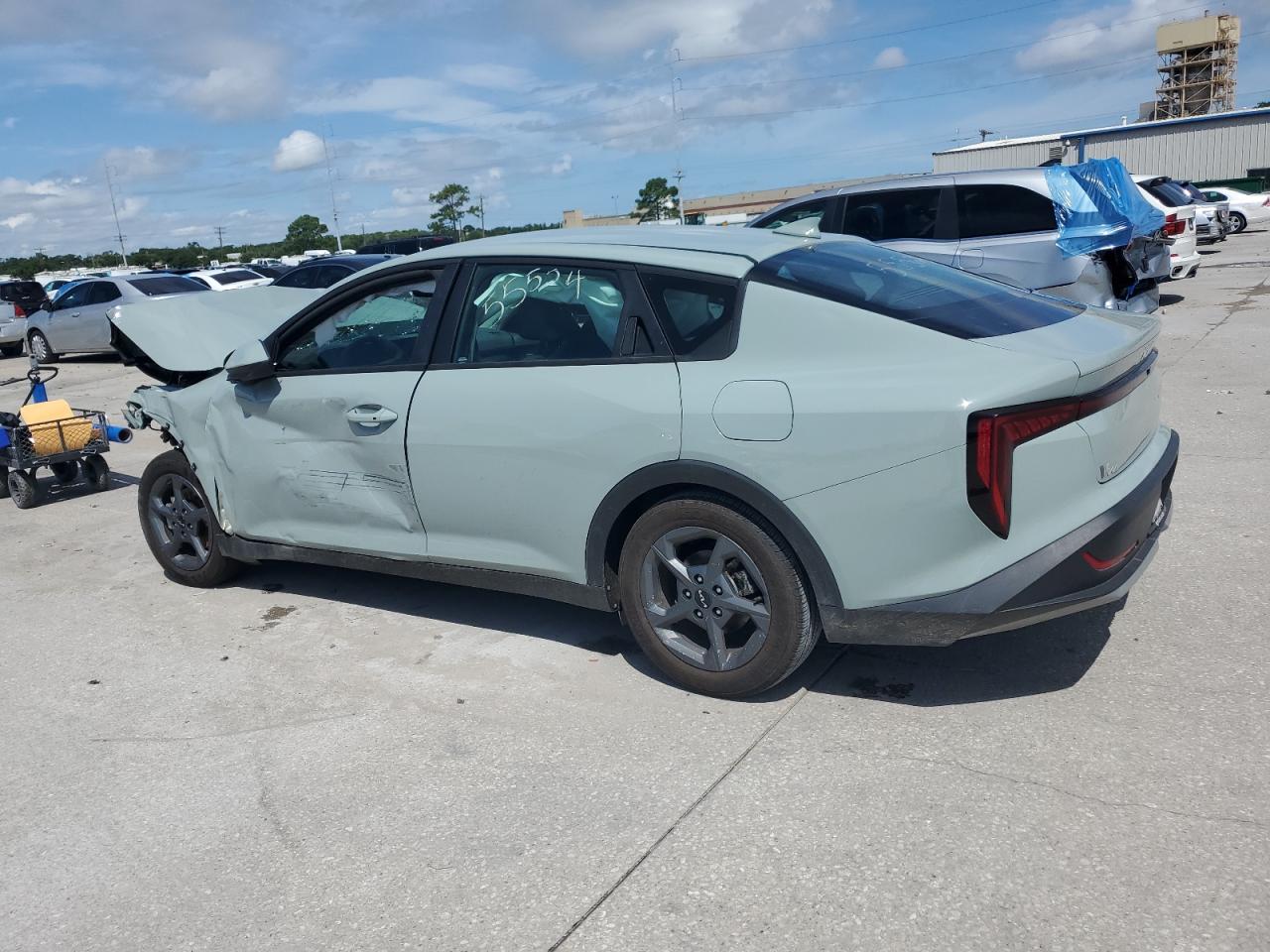 2025 Kia K4 Lx turquoise null gas 3KPFT4DE3SE008666 photo #3