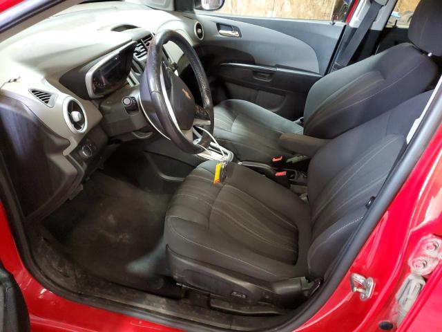  CHEVROLET SONIC 2019 Czerwony