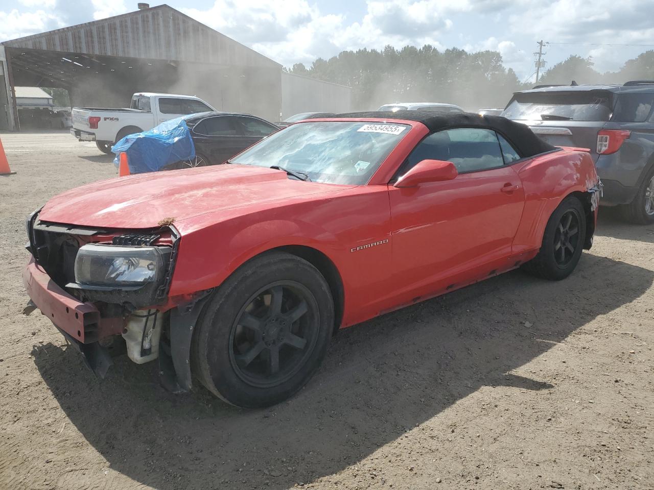 2014 Chevrolet Camaro Lt იყიდება Greenwell Springs-ში, LA - Front End
