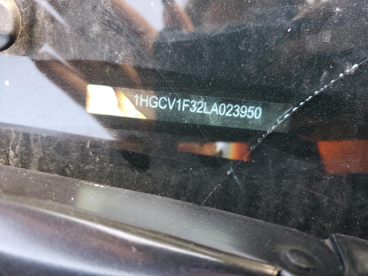2020 Honda Accord Sport VIN: 1HGCV1F32LA023950 Lot: 57234205