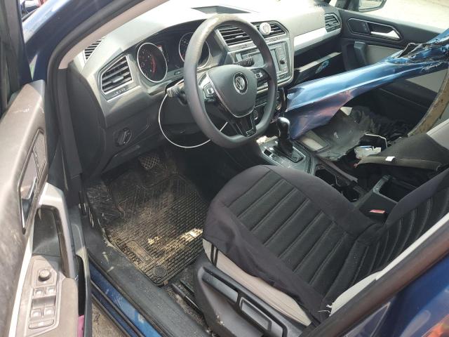  VOLKSWAGEN TIGUAN 2018 Синий