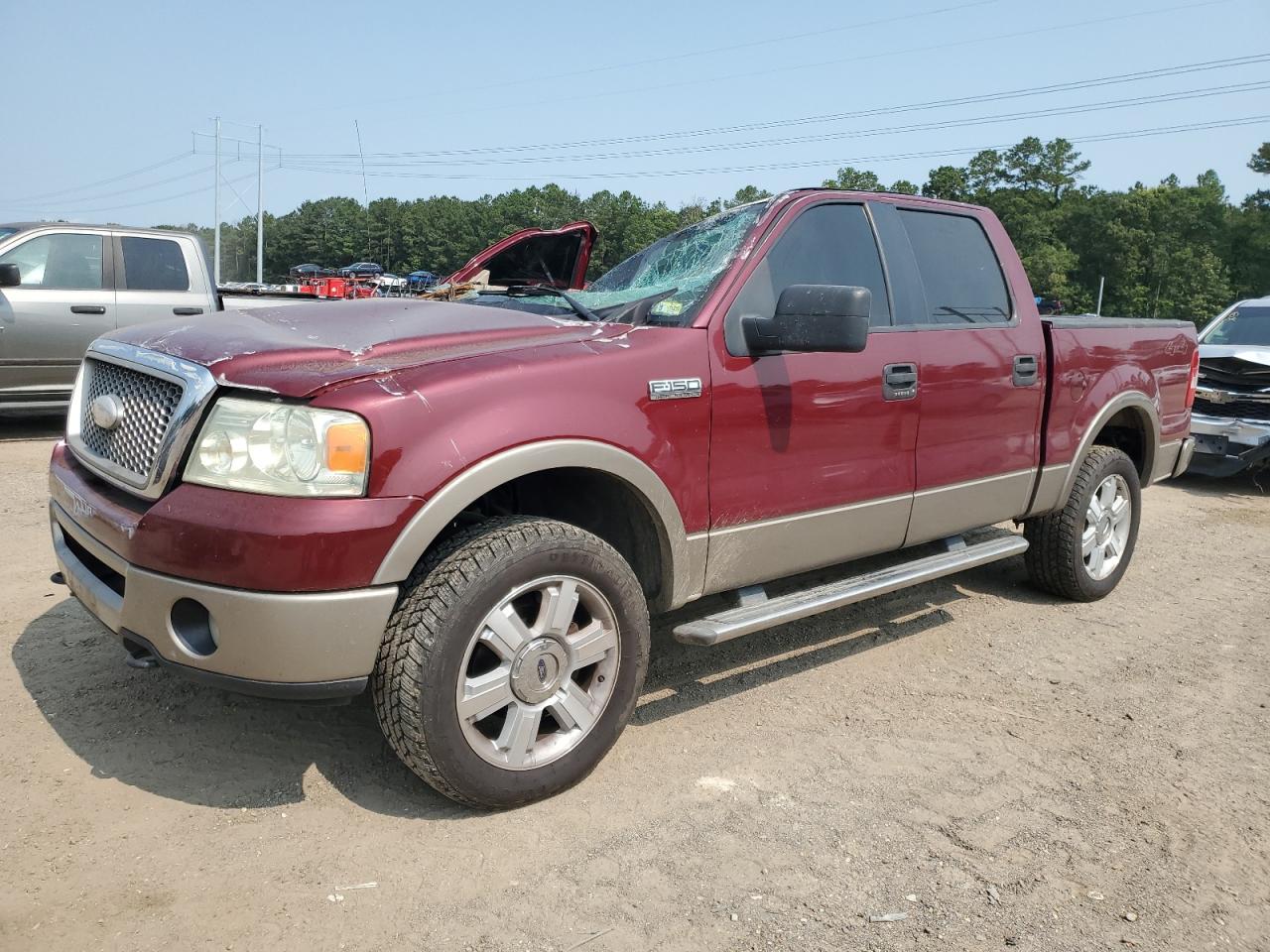 2006 Ford F150 Supercrew na sprzedaż w Greenwell Springs, LA - Top/Roof