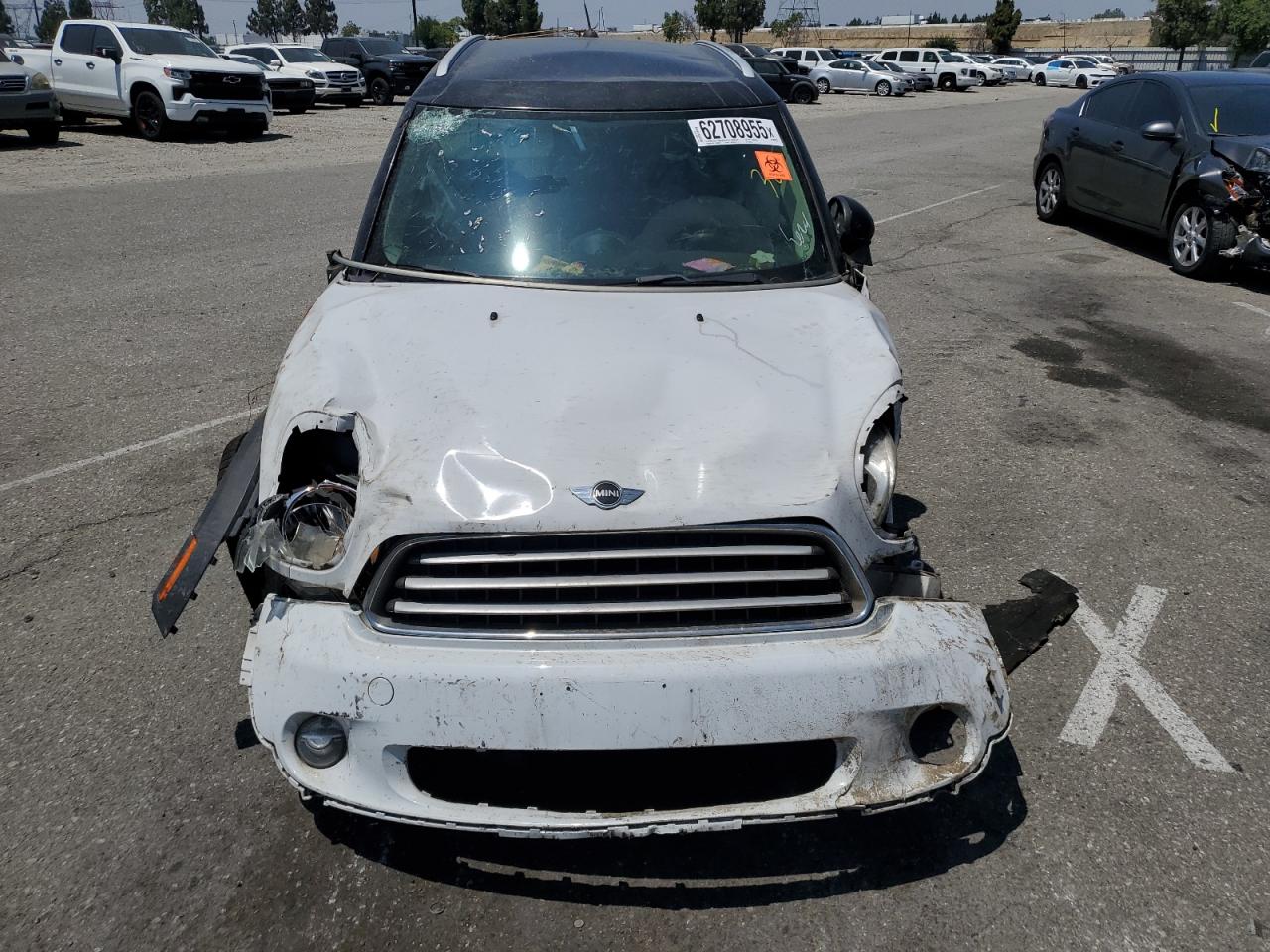 MINI COOPER 2012 VIN WMWZB3C55CWM02184 photo 5