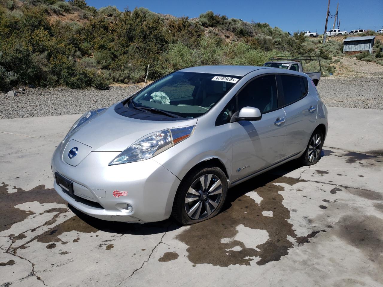 2017 Nissan Leaf S იყიდება Reno-ში, NV - Front End