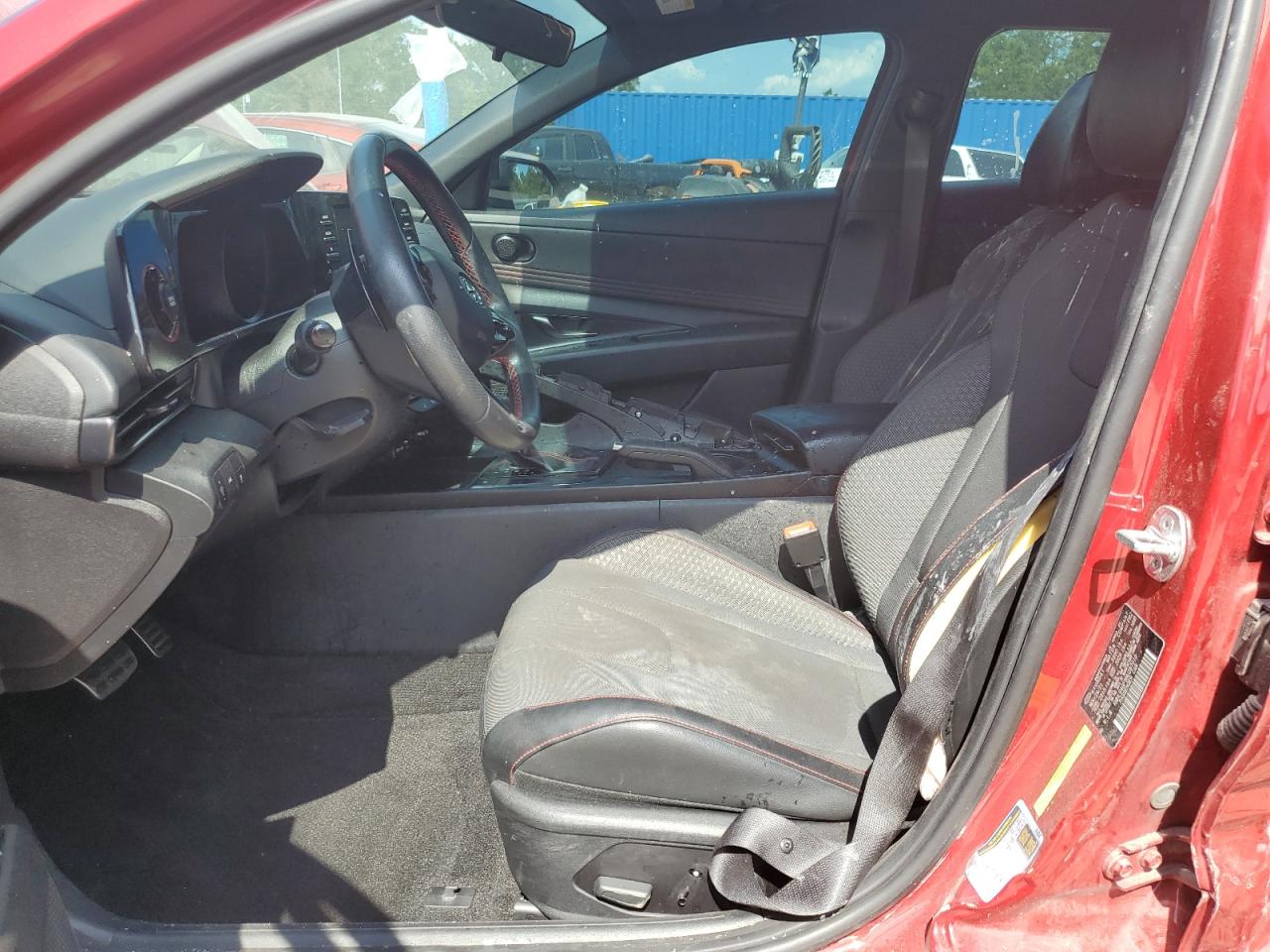 2022 Hyundai Elantra N Line VIN: KMHLR4AF9NU287010 Lot: 61861695