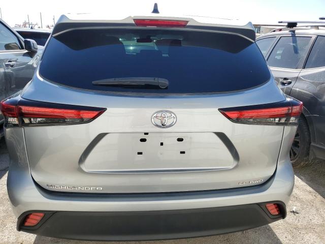  TOYOTA HIGHLANDER 2023 Серебристый