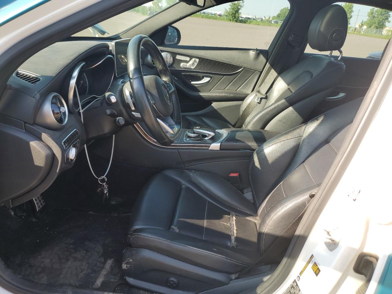 2015 Mercedes-Benz C 400 4Matic VIN: 55SWF6GB1FU002481 Lot: 62776215