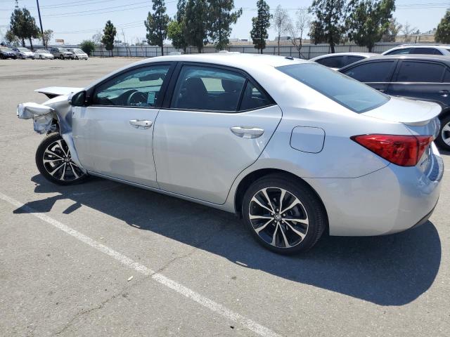  TOYOTA COROLLA 2017 Srebrny