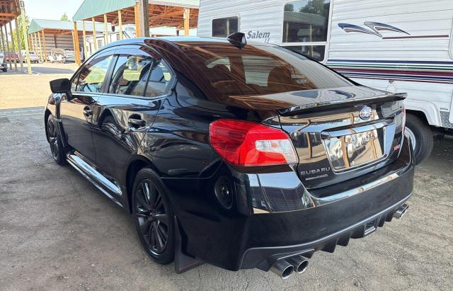 Sedans SUBARU WRX 2016 Black