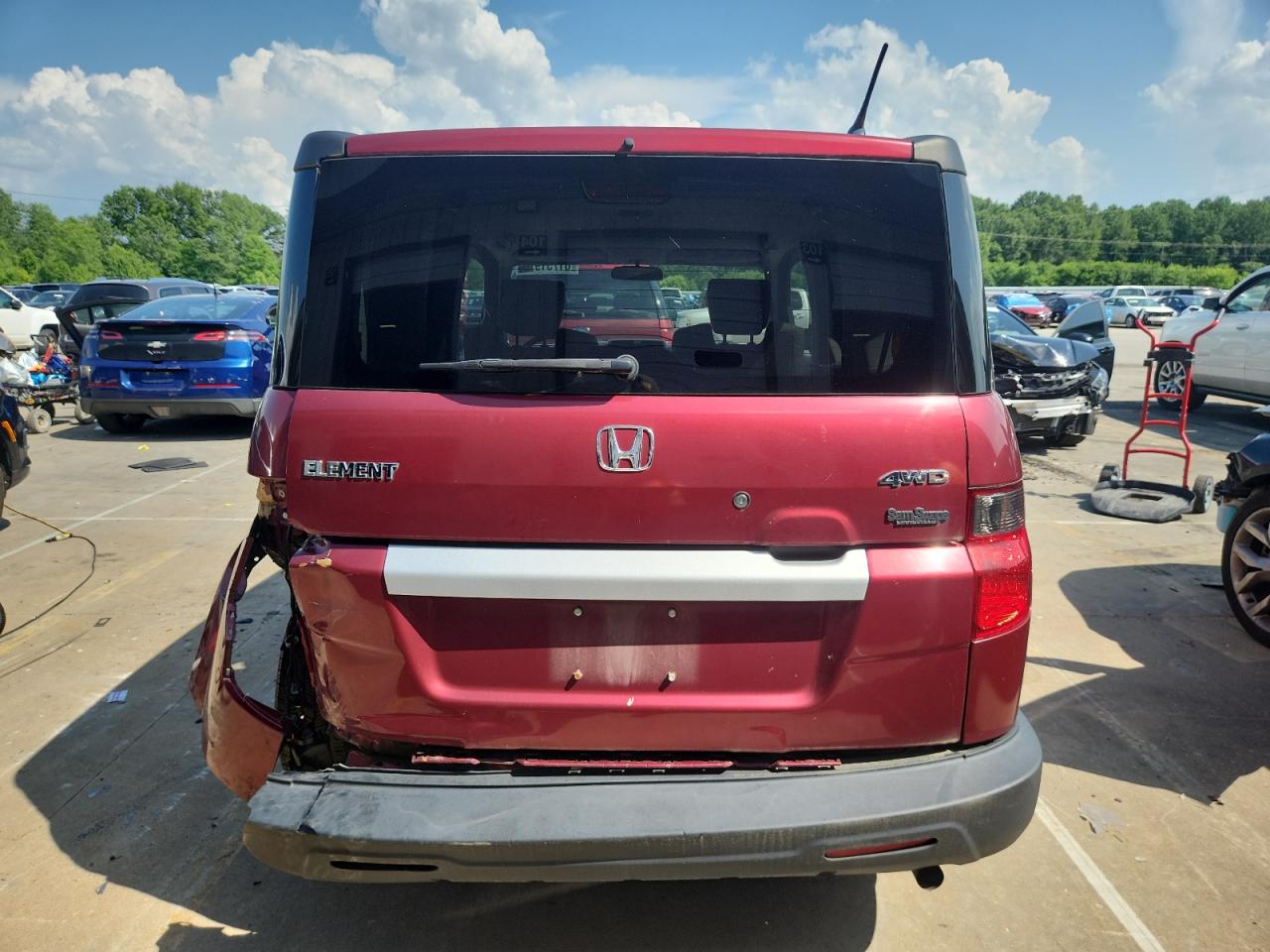 2009 Honda Element Lx VIN: 5J6YH28329L005860 Lot: 61751975