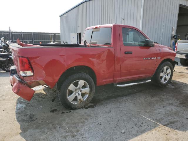Пікапи DODGE RAM 1500 2012 Червоний