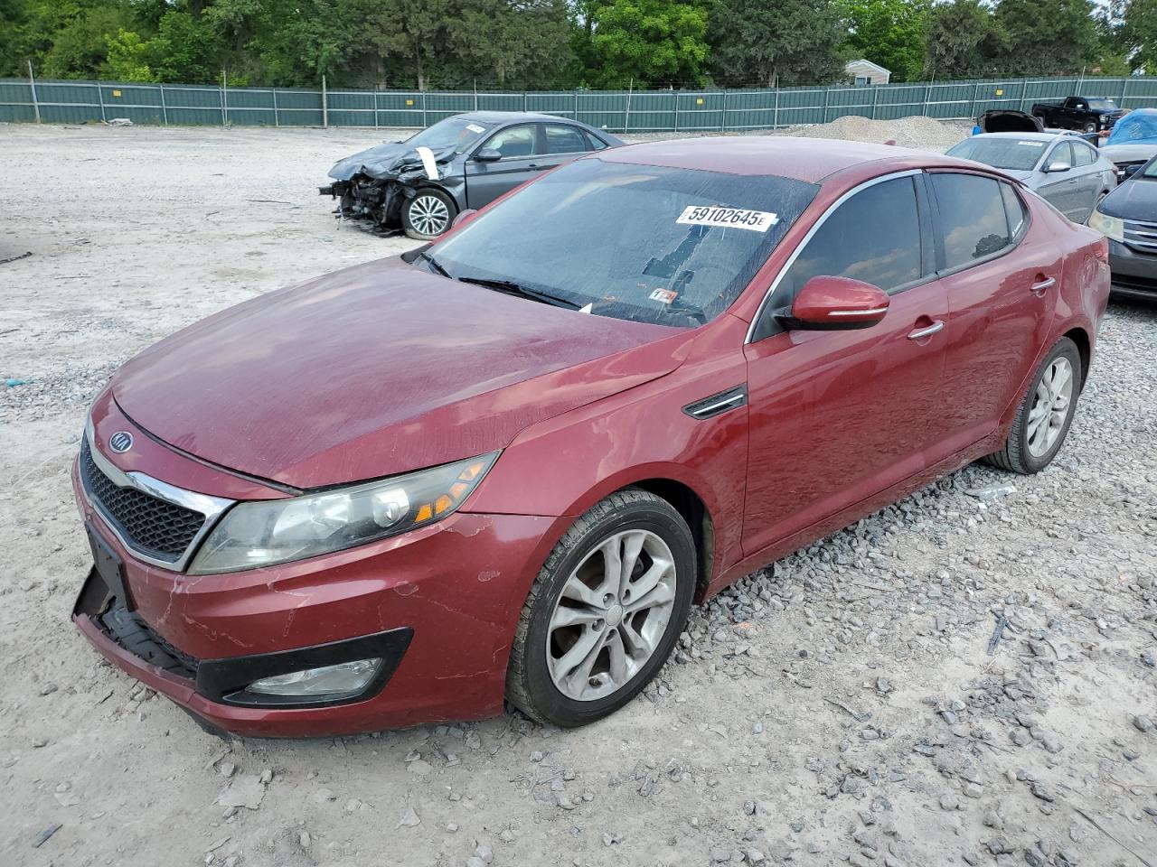 2012 Kia Optima Lx იყიდება Madisonville-ში, TN - Front End
