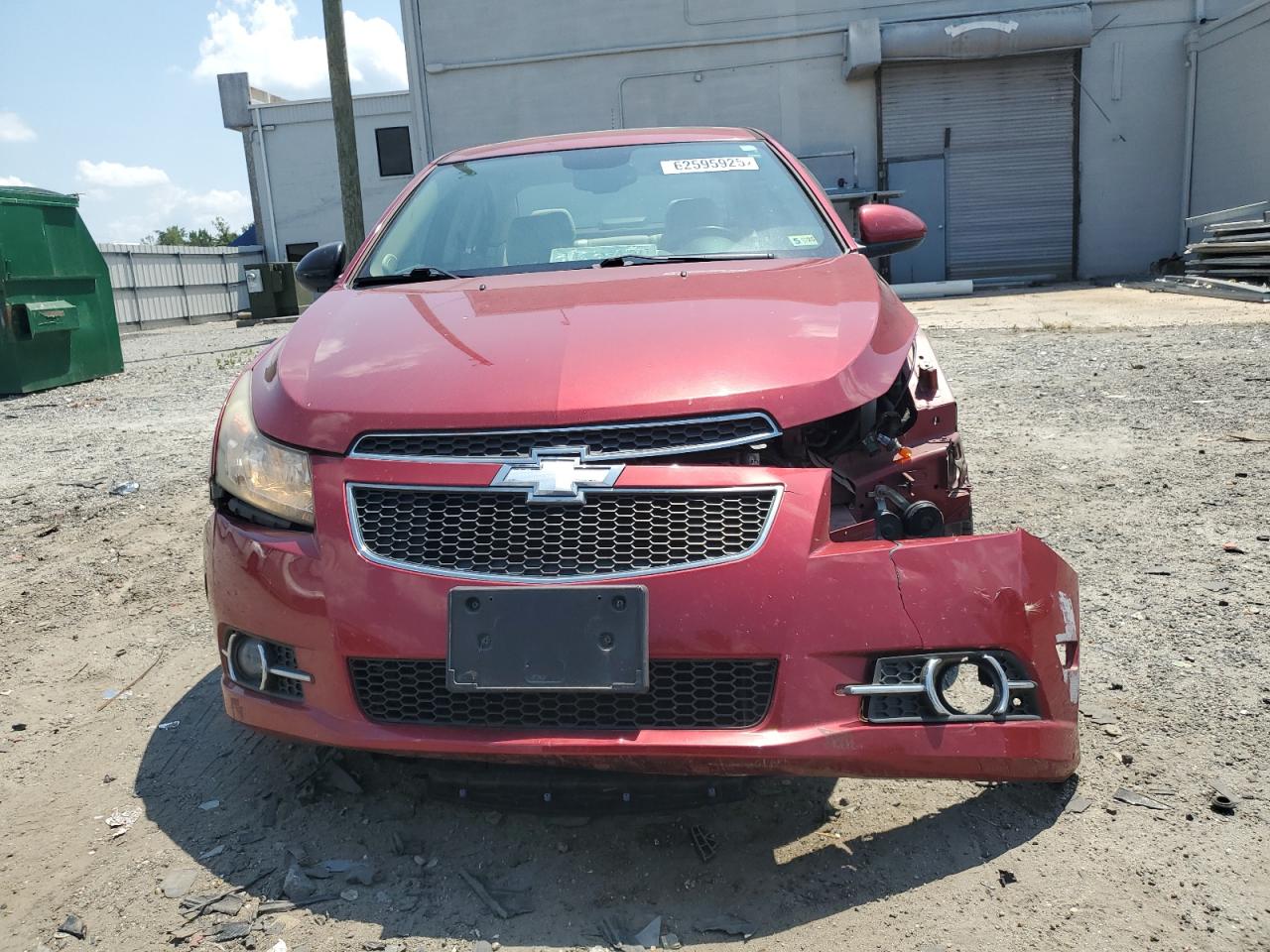 CHEVROLET CRUZE 2012 VIN 1G1PH5SC6C7351401 zdjęcie 5