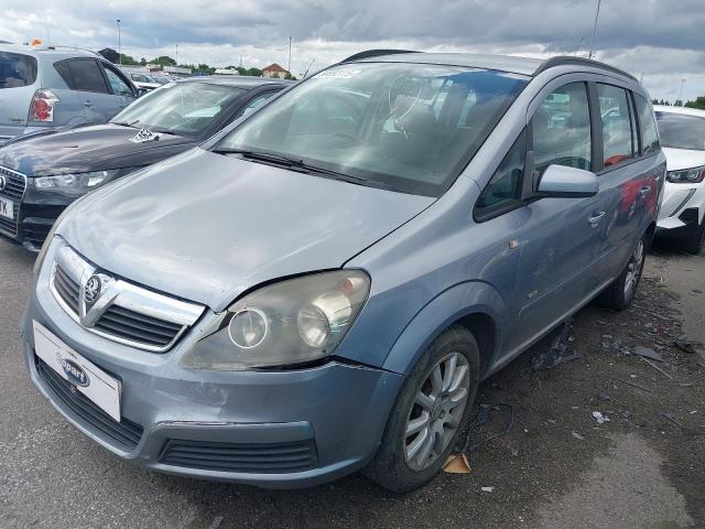 2005 VAUXHALL ZAFIRA CLU for sale at Copart CHESTER