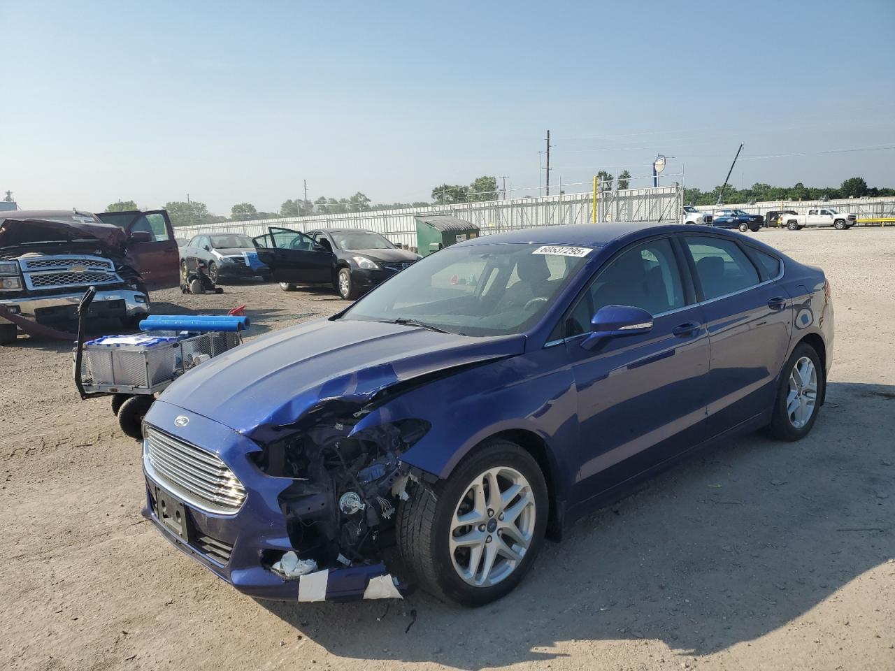 2015 Ford Fusion Se იყიდება Des Moines-ში, IA - Front End