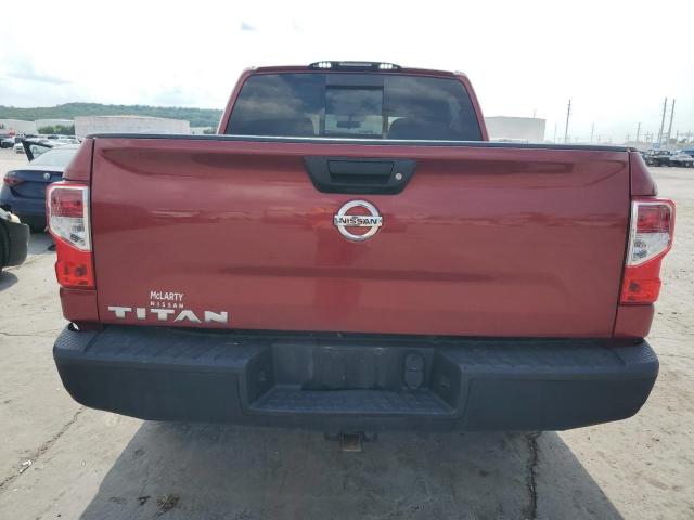 NISSAN TITAN 2017 Red